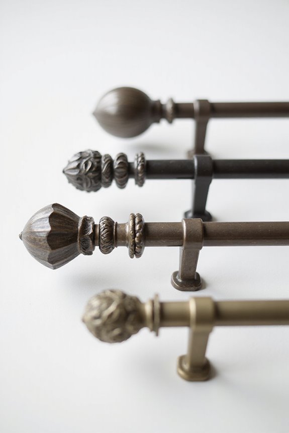 choosing curtain rods wisely