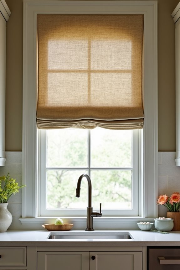choosing kitchen window treatments