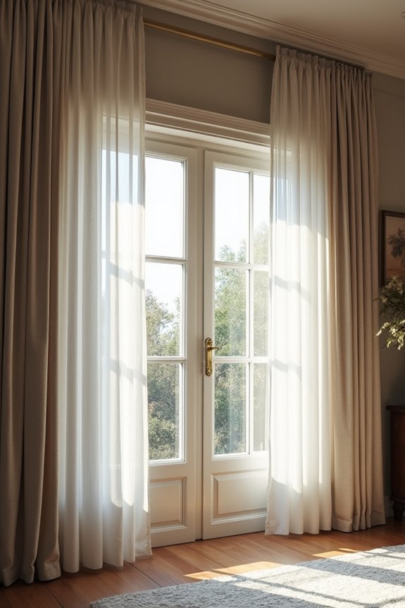 curtain rods with valance