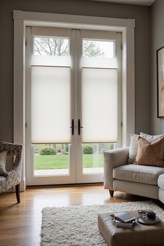 doorwall window treatment ideas