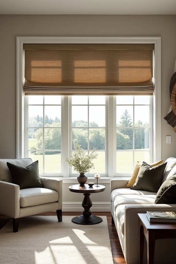 farmhouse style window treatments ideas