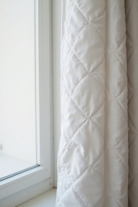quilted window treatment considerations