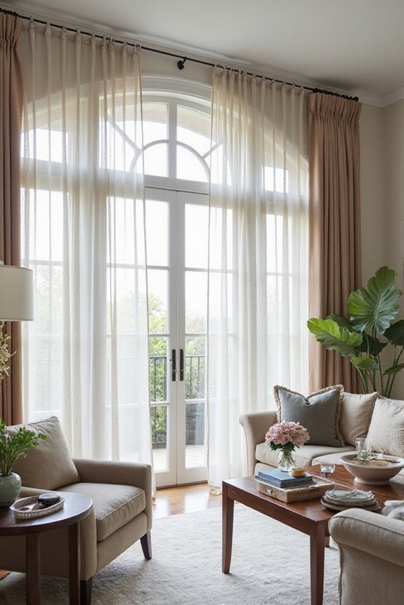 sheer grommet curtains selection