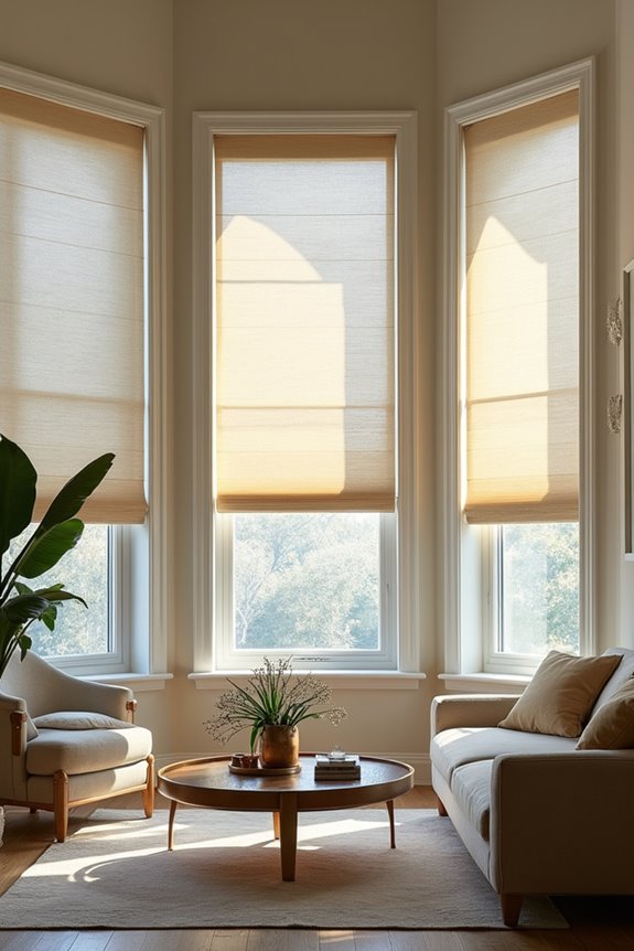 stylish and efficient window treatments