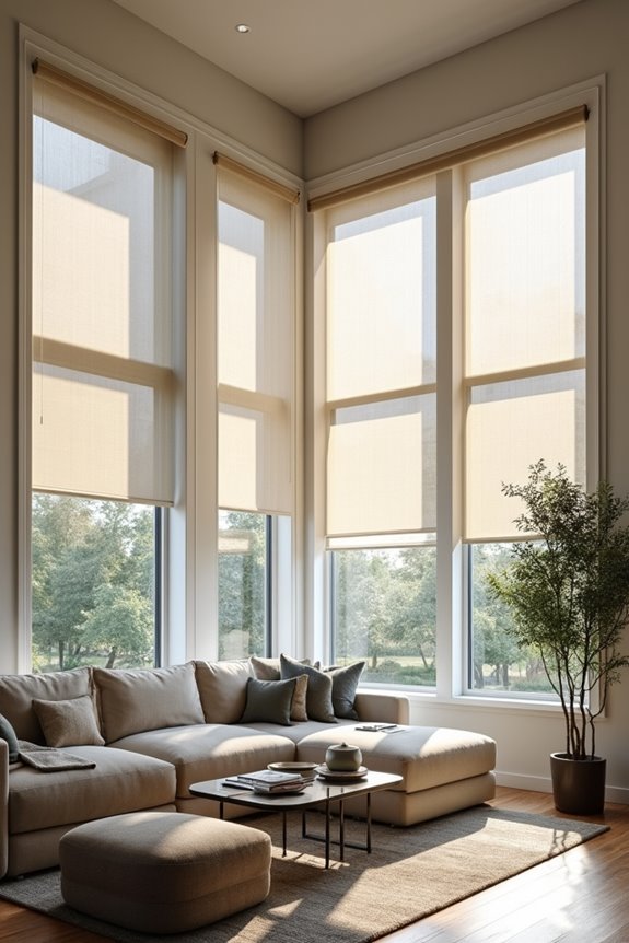 stylish roller shades selection