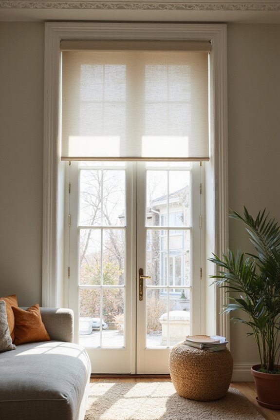 stylish small window blinds
