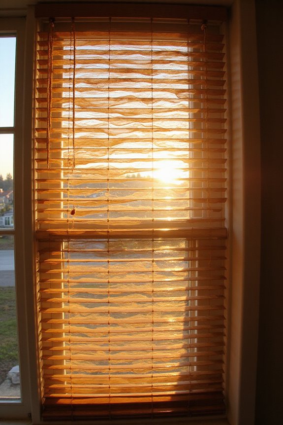 causes of window treatment warping