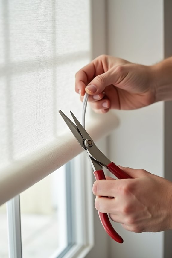 cut replacement cords precisely