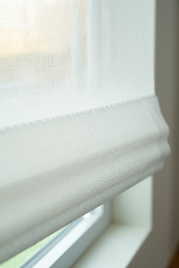 peel and stick window treatment installation