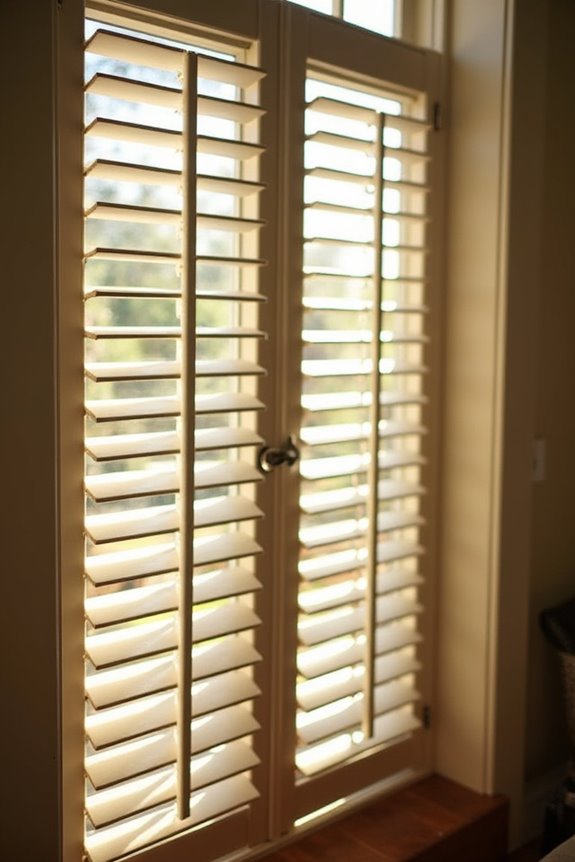 plantation shutters enhance insulation