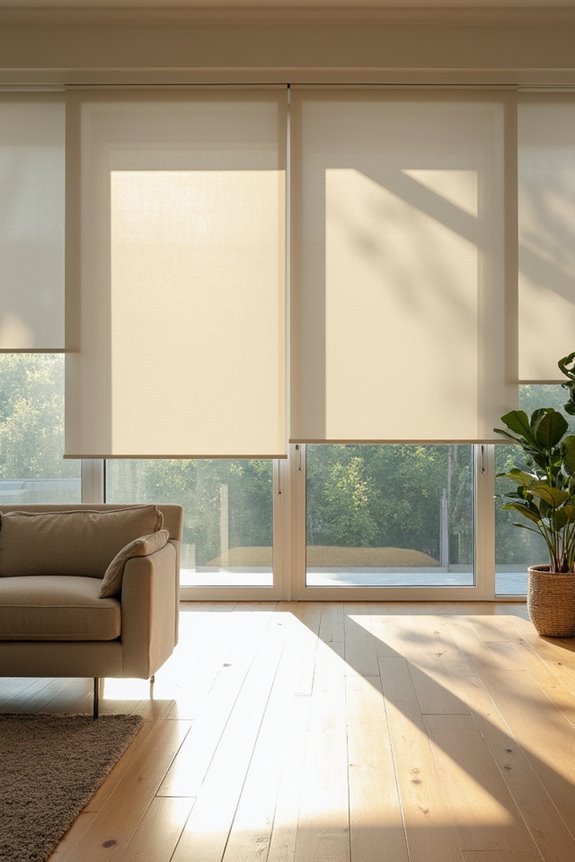 roller shade material types