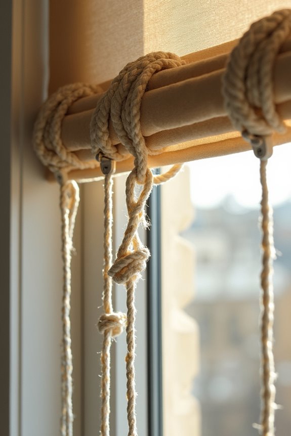 roman shade cord issues