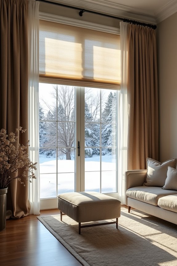 winter window treatment advice